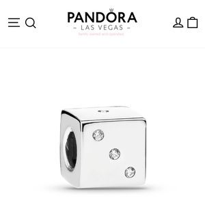 Pandora Lucky Dice Charm (Las Vegas Exclusixe!)